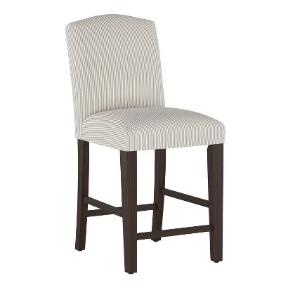 Alex Camel Back Counter Height Barstool In Velvet - Skyline Furniture 11 Alex Camel Back Counter Height Barstool In Velvet - Skyline Furniture - Image 9