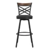 Set Of 3 Nettie Upholstered Adjustable Seat Swivel Barstools Black - Room & Joy 2 Set Of 3 Nettie Upholstered Adjustable Seat Swivel Barstools Black - Room & Joy -Restaurant Furniture Store GUEST 63382524 db9e 4b85 8484 857267fab609