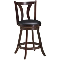 Costway Set Of 2 Swivel Bar Stool 24'' Counter Height Leather Padded Dining Kitchen Chair 13 Costway Set Of 2 Swivel Bar Stool 24'' Counter Height Leather Padded Dining Kitchen Chair -Restaurant Furniture Store GUEST 6391cd48 37ca 4d2f a220 0b08e74e5800