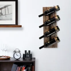 Twine Rustic Country Wood And Metal Wine Rack, Set Of 1, Wall Mounted Wine Rack, Wine Storage, Wood And Wrought Iron 11 Twine Rustic Country Wood And Metal Wine Rack, Set Of 1, Wall Mounted Wine Rack, Wine Storage, Wood And Wrought Iron -Restaurant Furniture Store GUEST 643cc567 e15a 4621 9498 e796ca8a1c68