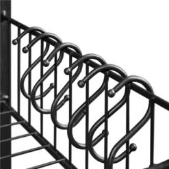 Yaheetech Utility Kitchen Storage Rack With 4 Shelves -Restaurant Furniture Store GUEST 64fe9019 e197 4a07 bb0a 32b1c55c4f20