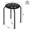 Costway Set Of 6 Portable Plastic Stack Stools Backless Classroom Seating -Restaurant Furniture Store GUEST 65274ff1 99b0 4206 b242 1e995dfcae1d