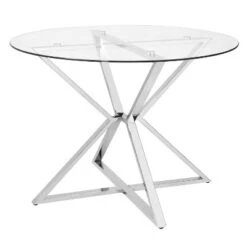 Kenlina Round Dining Table With Glass Top - MiBasics 11 Kenlina Round Dining Table With Glass Top - MiBasics -Restaurant Furniture Store GUEST 659b99b0 5bf2 4c3c b477 2a4272c7579f