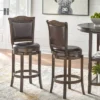 Set Of 2 Tara 30" Swivel Counter Height Barstools Brown - Buylateral -Restaurant Furniture Store GUEST 668e5bb4 36c7 46d3 9792 42e0af3cdff4