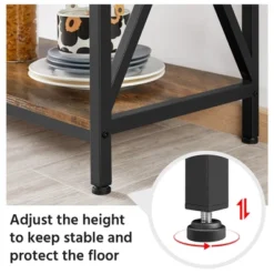 Yaheetech 5-Tier Kitchen Baker's Rack Utility Storage Shelf With 5 Shelves & Adjustable Feet -Restaurant Furniture Store GUEST 670275b2 7efc 447e baca d9a886a8c1f9