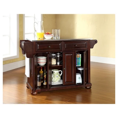 Alexandria Stainless Steel Top Kitchen Island - Crosley 5 Alexandria Stainless Steel Top Kitchen Island - Crosley - Image 3