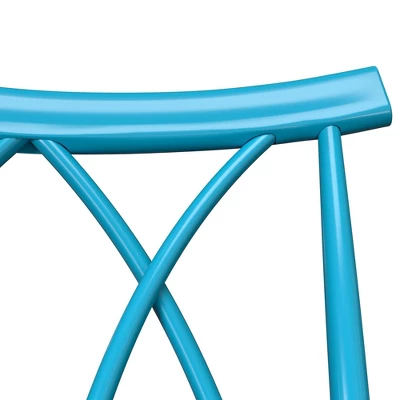 Set Of 2 Avery Metal Dining Chairs - Lifestyle Solutions 8 Set Of 2 Avery Metal Dining Chairs - Lifestyle Solutions - Image 6