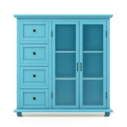 Costway Buffet Sideboard Table Kitchen Storage Cabinet With Drawers & Doors Blue/White/Green -Restaurant Furniture Store GUEST 68cad03f a8fc 4d64 b5a3 63b2c5685538