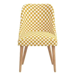 Sherrie Upholstered Dining Chair Checkerboard - Skyline Furniture