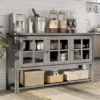 Carita Transitional Windowpane Cabinets Buffet - HOMES: Inside + Out -Restaurant Furniture Store GUEST 6bb27879 0e8e 426d a36d 609ae5ca98ee