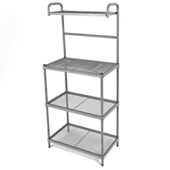 Costway 4-Tier Baker's Rack Microwave Oven Stand Shelves Kitchen Storage Rack Organizer 18 Costway 4-Tier Baker's Rack Microwave Oven Stand Shelves Kitchen Storage Rack Organizer -Restaurant Furniture Store GUEST 6bb44483 4004 474d 97e8 cd438ee3f6c0