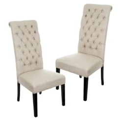 Set Of 2 Leorah Tall Back Tufted Dining Chair - Christopher Knight Home 12 Set Of 2 Leorah Tall Back Tufted Dining Chair - Christopher Knight Home -Restaurant Furniture Store GUEST 6becc50f 924f 4a06 929b 22b34e870eb5