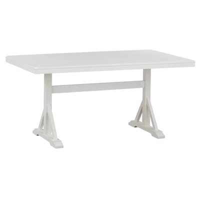 5pc Miller Rectangular Dining Set White - Lifestorey 8 5pc Miller Rectangular Dining Set White - Lifestorey - Image 6