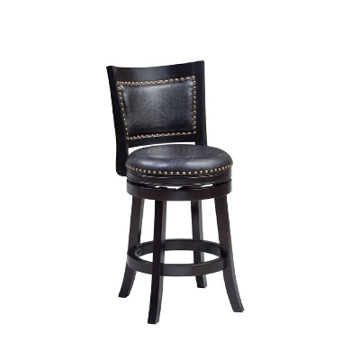 24" Bristol Swivel Counter Height Barstool - Boraam 7 24" Bristol Swivel Counter Height Barstool - Boraam - Image 5
