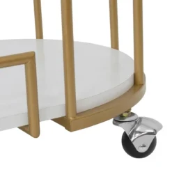 Pavillion 2 Tier Oval Bar Serving Cart Shelves With Glass Mirror Gold - Studio Designs 19 Pavillion 2 Tier Oval Bar Serving Cart Shelves With Glass Mirror Gold - Studio Designs -Restaurant Furniture Store GUEST 6c9e28ba 23da 4694 94c0 7eb849a933b0