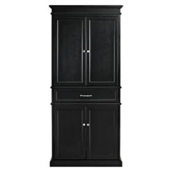 Parsons Pantry Storage Wood/Black - Crosley -Restaurant Furniture Store GUEST 6dda2561 3b63 4790 923f dabe280a6137