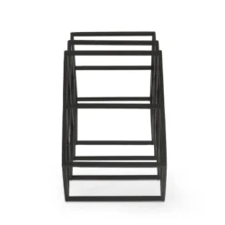 Mcclellan Modern Industrial 7 Bottle Tabletop Wine Rack Black - Christopher Knight Home 12 Mcclellan Modern Industrial 7 Bottle Tabletop Wine Rack Black - Christopher Knight Home -Restaurant Furniture Store GUEST 6edf5f60 179c 4d1d 984f be3b19049415