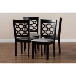 4pc Peter Fabric Upholstered And Wood Dining Chairs - Baxton Studio 12 4pc Peter Fabric Upholstered And Wood Dining Chairs - Baxton Studio -Restaurant Furniture Store GUEST 7014c592 2dea 4e2e a66a 5f19af403901