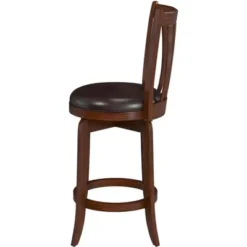 25.5" Savana Swivel Counter Height Barstool Cherry/Black - Hillsdale Furniture -Restaurant Furniture Store GUEST 71189f6e 4a3c 47f4 a253 9cc9b860d068