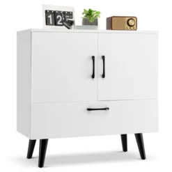 Costway Mid Century Storage Cabinet Accent Buffet Sideboard Entryway Kitchen White Brown 22 Costway Mid Century Storage Cabinet Accent Buffet Sideboard Entryway Kitchen White Brown -Restaurant Furniture Store GUEST 71293e18 1b53 4b91 9963 3441fe5036d7