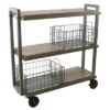 Cart System With Wheels 3 Tier Green - Atlantic -Restaurant Furniture Store GUEST 71a7af33 97d2 4478 a551 9db218b39ddb