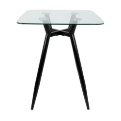 Clara Mid Century Modern Square Counter Table - LumiSource