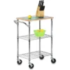 Honey-Can-Do 2 Shelf Chopping Block Cart -Restaurant Furniture Store GUEST 73fc52c3 0370 4060 b7e2 6e7109e5de9b