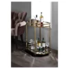 Lacole Serving Cart Mirror/Champagne - Acme Furniture -Restaurant Furniture Store GUEST 75065c61 be54 4b0b a3a4 7fbbc42a45be