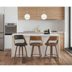 Set Of 2 Cecina Upholstered Counter Height Barstools - Lumisource -Restaurant Furniture Store GUEST 7693976a ac32 4de0 8239 9d29ec045514