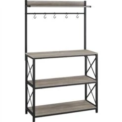 Yaheetech 4-Tier Kitchen Storage Rack With 5 S Hooks -Restaurant Furniture Store GUEST 79248f6d 706c 4f5c bcbe 6497feacba4e