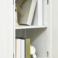 HOMCOM Modern Sideboard With Drawers, Buffet Table With Storage Cabinets, Rubberwood Top And Adjustable Shelves For Living Room, Kitchen, White -Restaurant Furniture Store GUEST 795bc02d 0ebe 4c76 9abf 0a6889139b2a