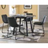 Centiar Round Dining Room Table Gray/Black - Signature Design By Ashley -Restaurant Furniture Store GUEST 7a29e9ad e244 4504 8543 93b4918cc43a