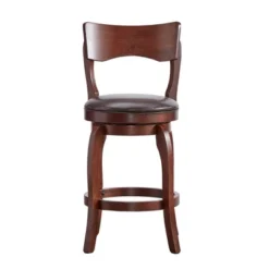 24" Calder Swivel Counter Height Barstool - Inspire Q -Restaurant Furniture Store GUEST 7f8c3f3b 559c 4d34 9a26 2e1522a575fa