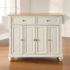 Cambridge Natural Wood Top Kitchen Island White - Crosley -Restaurant Furniture Store GUEST 80838b0e 7089 491d b483 e068e325a2d6