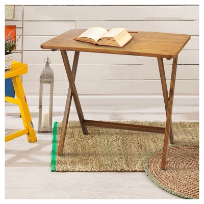 Folding Table With Solid American Red Oak - Flora Home 7 Folding Table With Solid American Red Oak - Flora Home - Image 5