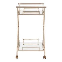 Rosanne Champagne Bar Cart Gold - Inspire Q 11 Rosanne Champagne Bar Cart Gold - Inspire Q -Restaurant Furniture Store GUEST 81e82d36 2ce5 4819 bc37 c98bc0dce20d