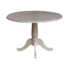 Nathaniel Round Dual Drop Leaf Pedestal Table Gray Taupe - International Concepts 2 Nathaniel Round Dual Drop Leaf Pedestal Table Gray Taupe - International Concepts -Restaurant Furniture Store GUEST 81f2bbfa ceb6 4315 9ce3 a6b4add6f8df