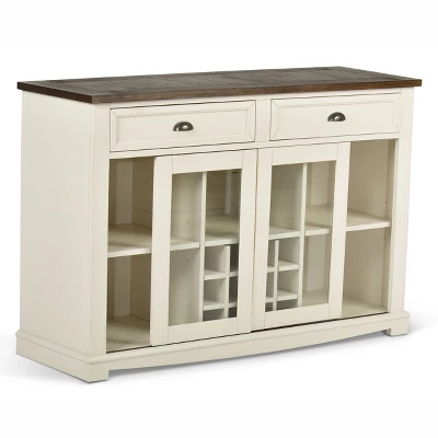 Cayla Server Two-Toned - Steve Silver 3 Cayla Server Two-Toned - Steve Silver