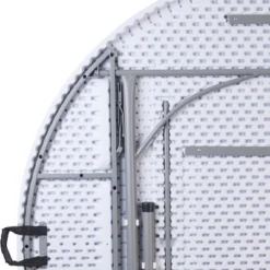 Flash Furniture 5.89-Foot Round Bi-Fold Granite White Plastic Banquet And Event Folding Table With Carrying Handle 15 Flash Furniture 5.89-Foot Round Bi-Fold Granite White Plastic Banquet And Event Folding Table With Carrying Handle -Restaurant Furniture Store GUEST 82b50346 bad2 41ac bcf1 25b6369b815b