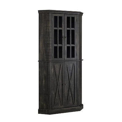 Enclosed Corner Cabinet - Home Source 9 Enclosed Corner Cabinet - Home Source - Image 7