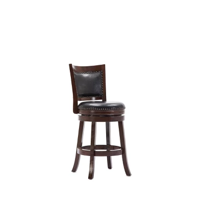 24" Bristol Swivel Counter Height Barstool - Boraam 8 24" Bristol Swivel Counter Height Barstool - Boraam - Image 6