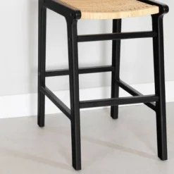 Set Of 2 Balka Rattan Barstools Rattan/Black - South Shore -Restaurant Furniture Store GUEST 859cc24d 00aa 415e ad66 7af88764ed3c