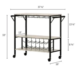 Maliza Bar Cart With Wine Bottle Storage And Wine Glass Rack - South Shore 21 Maliza Bar Cart With Wine Bottle Storage And Wine Glass Rack - South Shore -Restaurant Furniture Store GUEST 87c29fd8 712b 4cb0 9b69 d9112a3eb30e