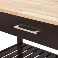 Yaheetech Rolling Kitchen Island Microwave Oven Stand With 3 Shelves And Worktop -Restaurant Furniture Store GUEST 87eb7744 5766 43ea 9f7f 73512b5f37f3