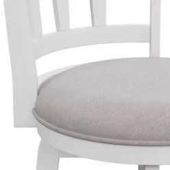 30" Presque Isle Wood Bar Height Swivel Stool White - Hillsdale Furniture -Restaurant Furniture Store GUEST 88727f09 f13d 49fd b36c 236976010075