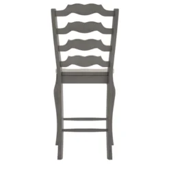 Set Of 2 24" South Hill French Ladder Back Counter Chairs - Inspire Q -Restaurant Furniture Store GUEST 894d3c8f fc4b 40bf a0f9 d872894d6186