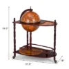 Costway Wood Globe Wine Bar Stand 34'' H 16th Century Italian Rack Liquor Bottle Shelf 1 Costway Wood Globe Wine Bar Stand 34'' H 16th Century Italian Rack Liquor Bottle Shelf -Restaurant Furniture Store GUEST 8ad4427e 051a 4b1e a01f ee7a87e0094b