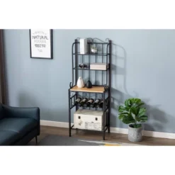 Praha Bakers Rack Black - Boraam -Restaurant Furniture Store GUEST 8b24bc53 3d7e 4e0a a9b5 7e921f9b2be4