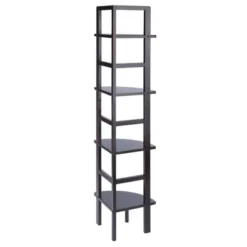 Aiden Corner Bakers Rack Coffee - Winsome Wood -Restaurant Furniture Store GUEST 8c438fb0 087e 456d b604 720485c2f105