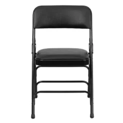 Flash Furniture 4 Pack HERCULES Series Curved Triple Braced & Double Hinged Upholstered Metal Folding Chair -Restaurant Furniture Store GUEST 8d1a3a35 38aa 4db1 a808 d38427ff5c12